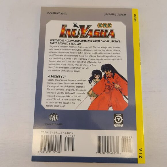 4 Inuyasha Books Rumiko Takahashi - Picture 8 of 8